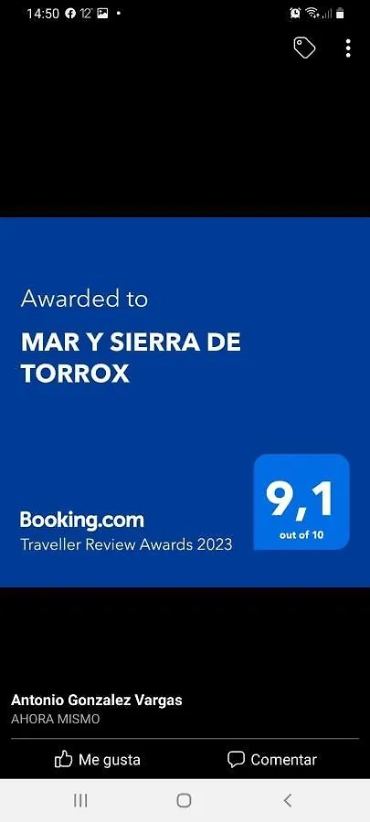 Mar Y Sierra De Torrox Apartment 0*,